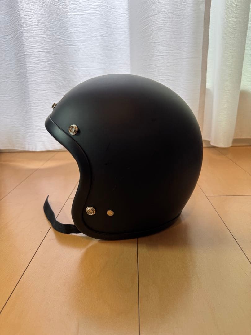 TT&CO. DOT規格 マットブラック ジェットヘルメット　値下げ交渉可