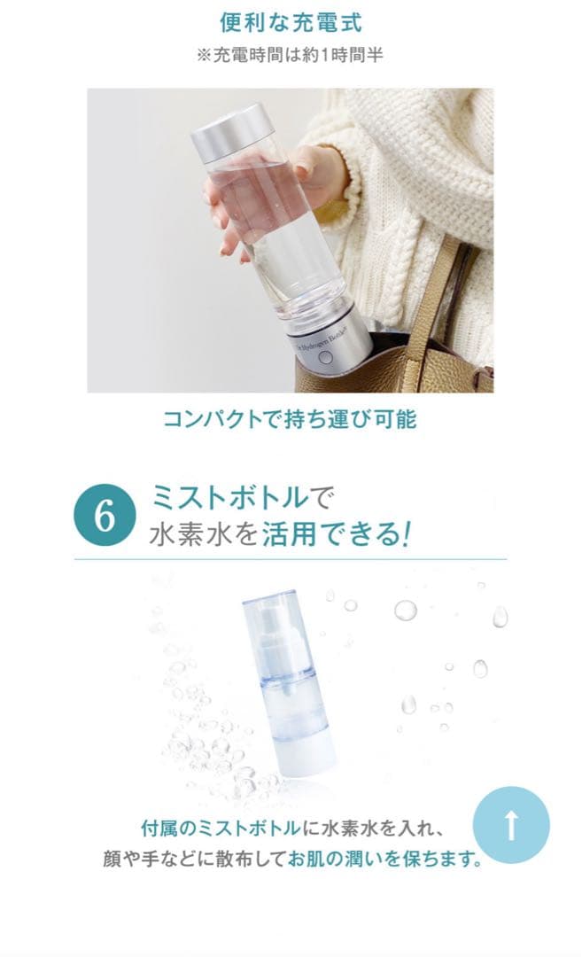 Dr.Hydrogen Bottle DHB300 シルバー