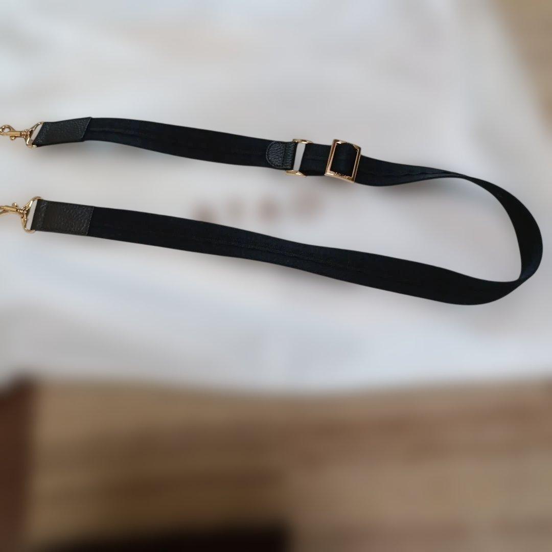 極美品✨ ATAO アタオ エルヴィ 2way ショルダー バッグ ブラック 黒