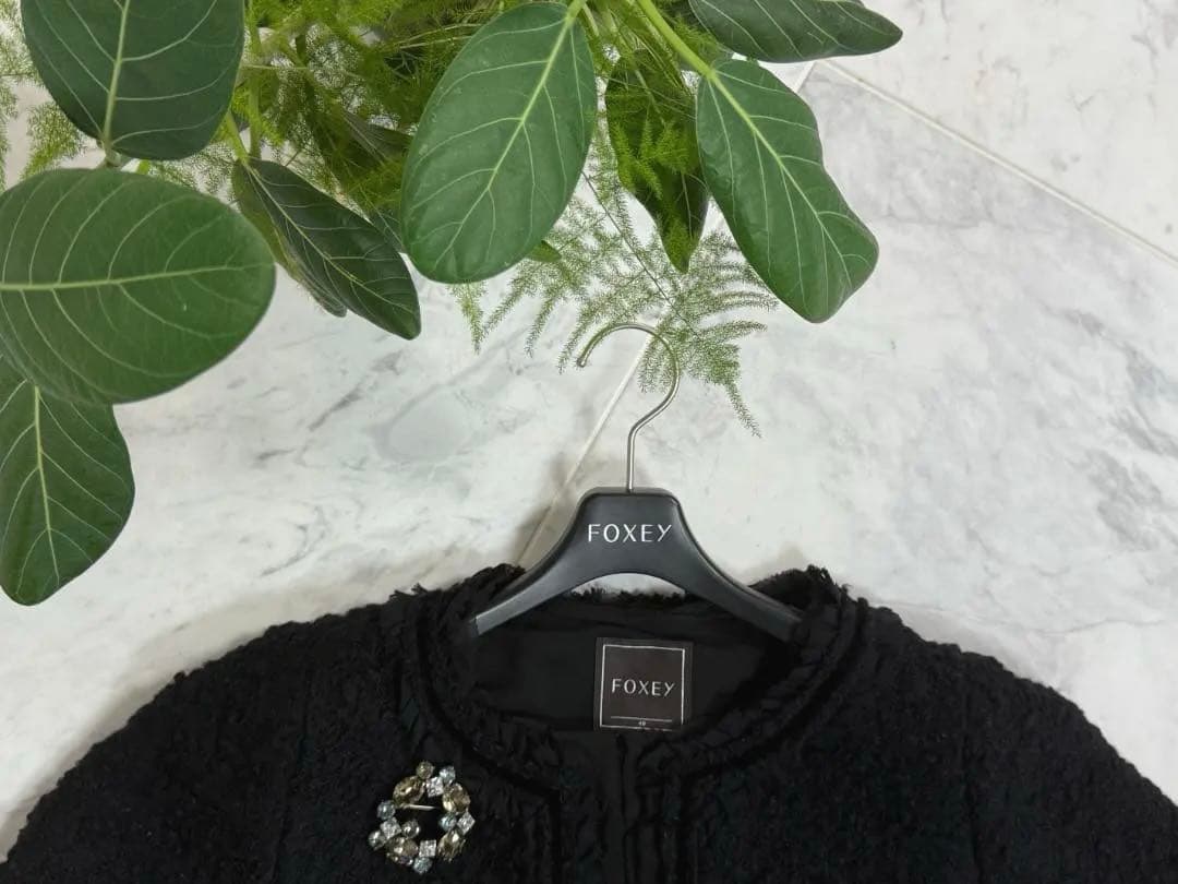 美品★FOXEY/フォクシー ジャケット リングリングダンス 40
