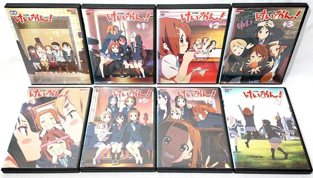 けいおん【1期+2期+劇場版】DVD 全17巻セット