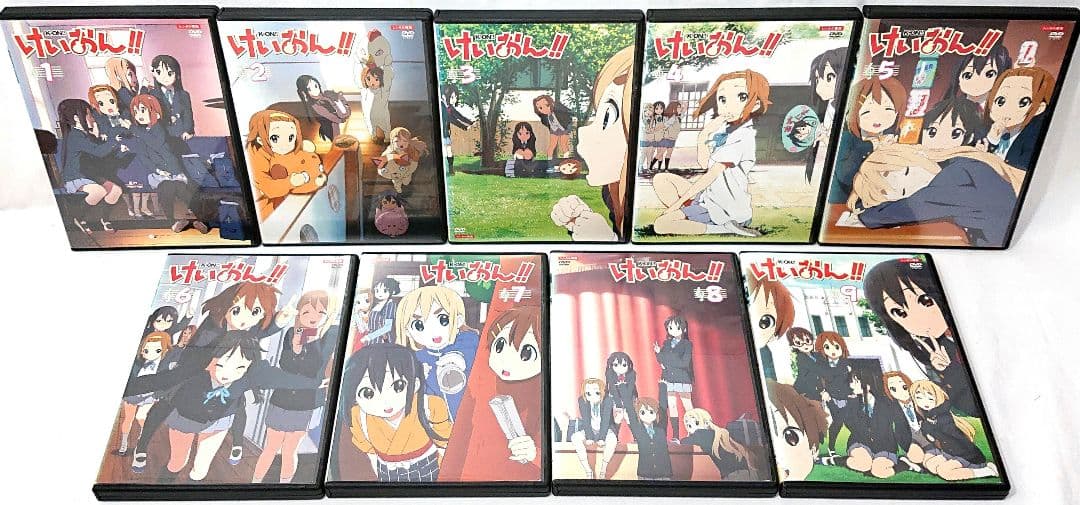 けいおん【1期+2期+劇場版】DVD 全17巻セット