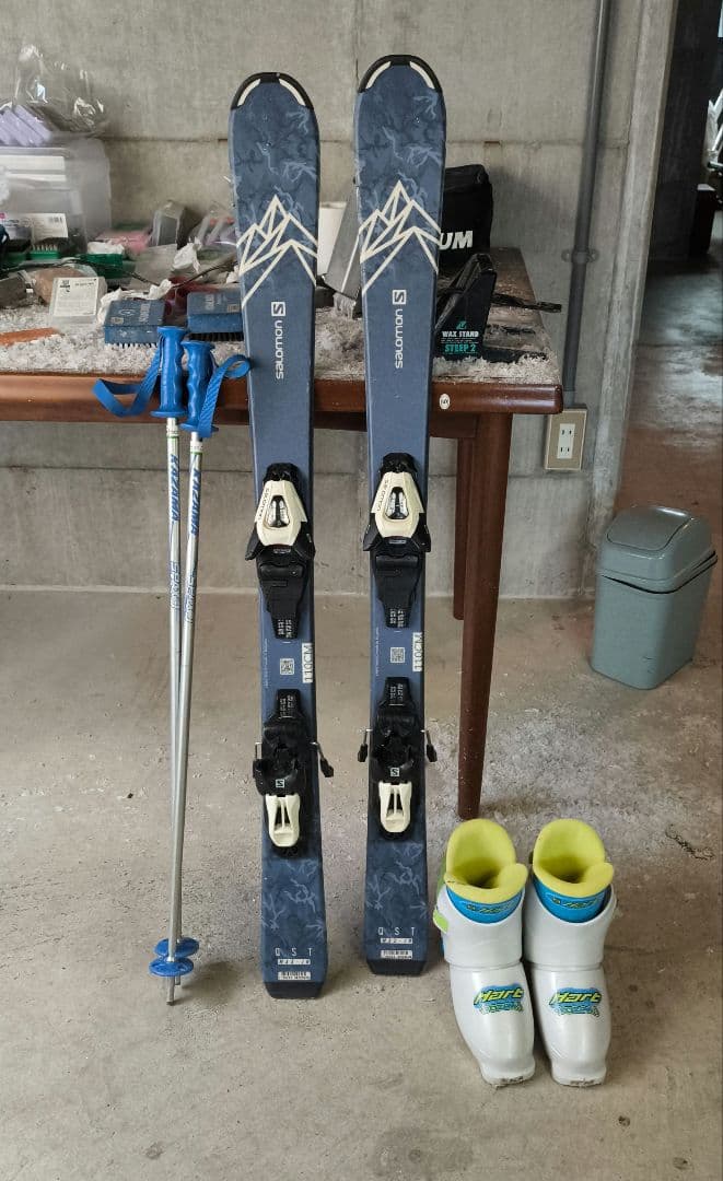 Salomon スキー板 バインディング .ブーツセット