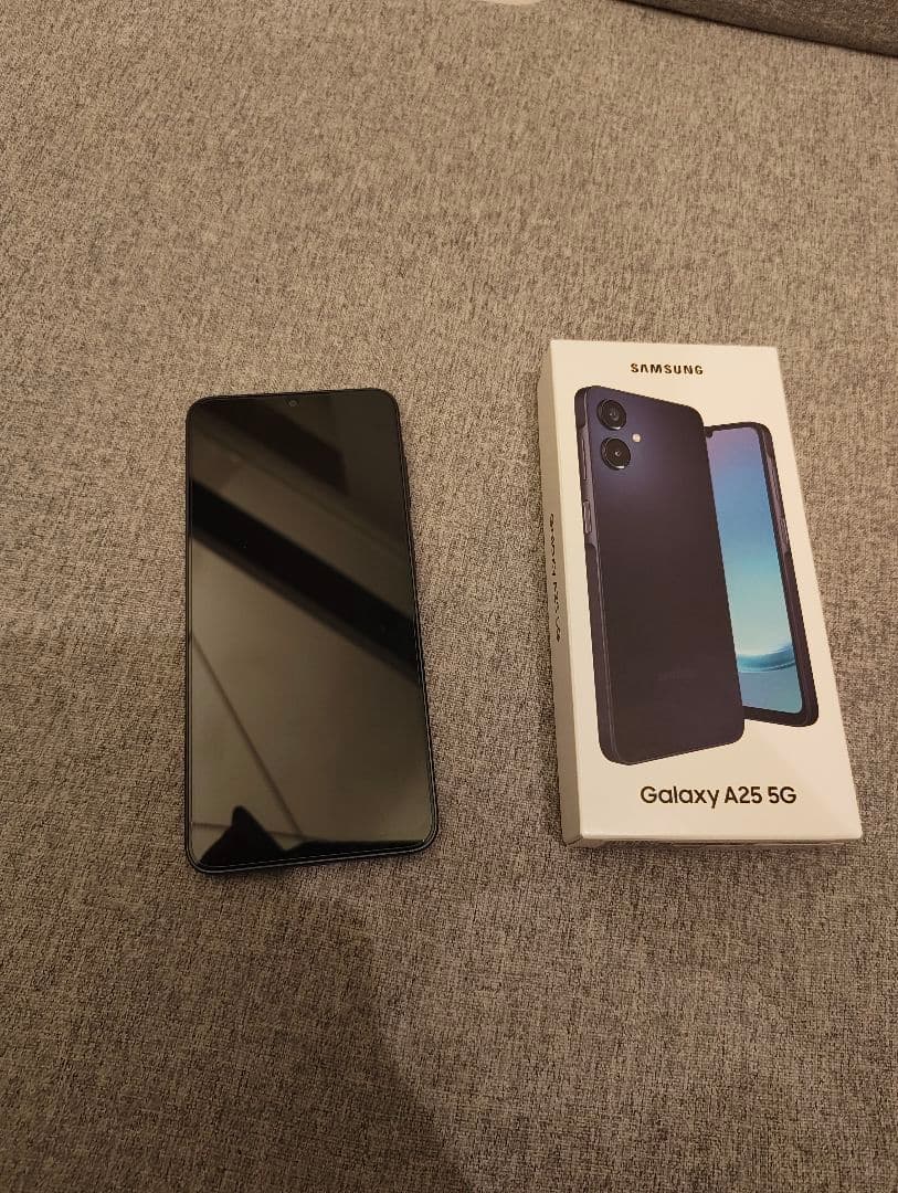 GALAXY A25 5G 本体ヤフーモバイル解約済み 一括購入 美品