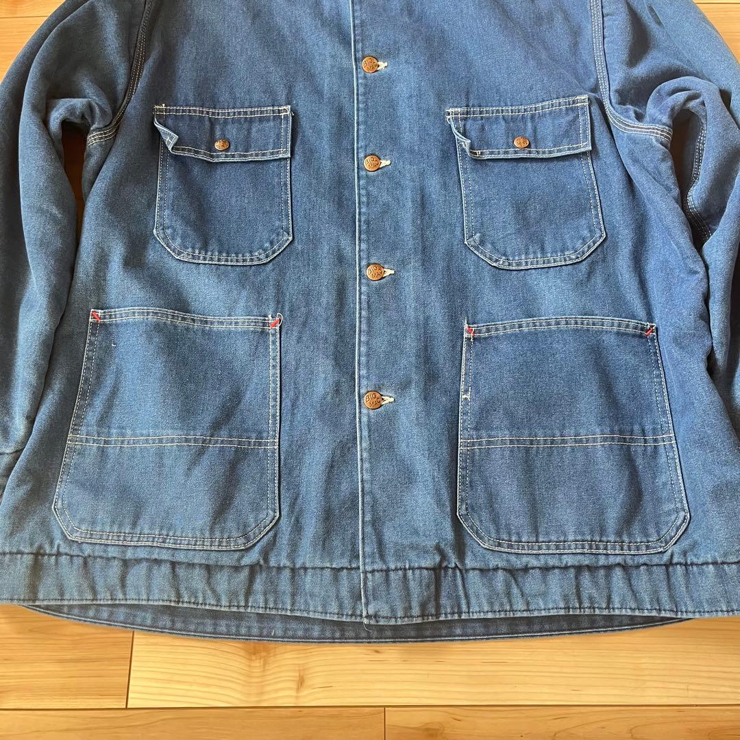 【最終価格】BIG MAC ビッグマック デニム カバーオール 襟コーデュロイ