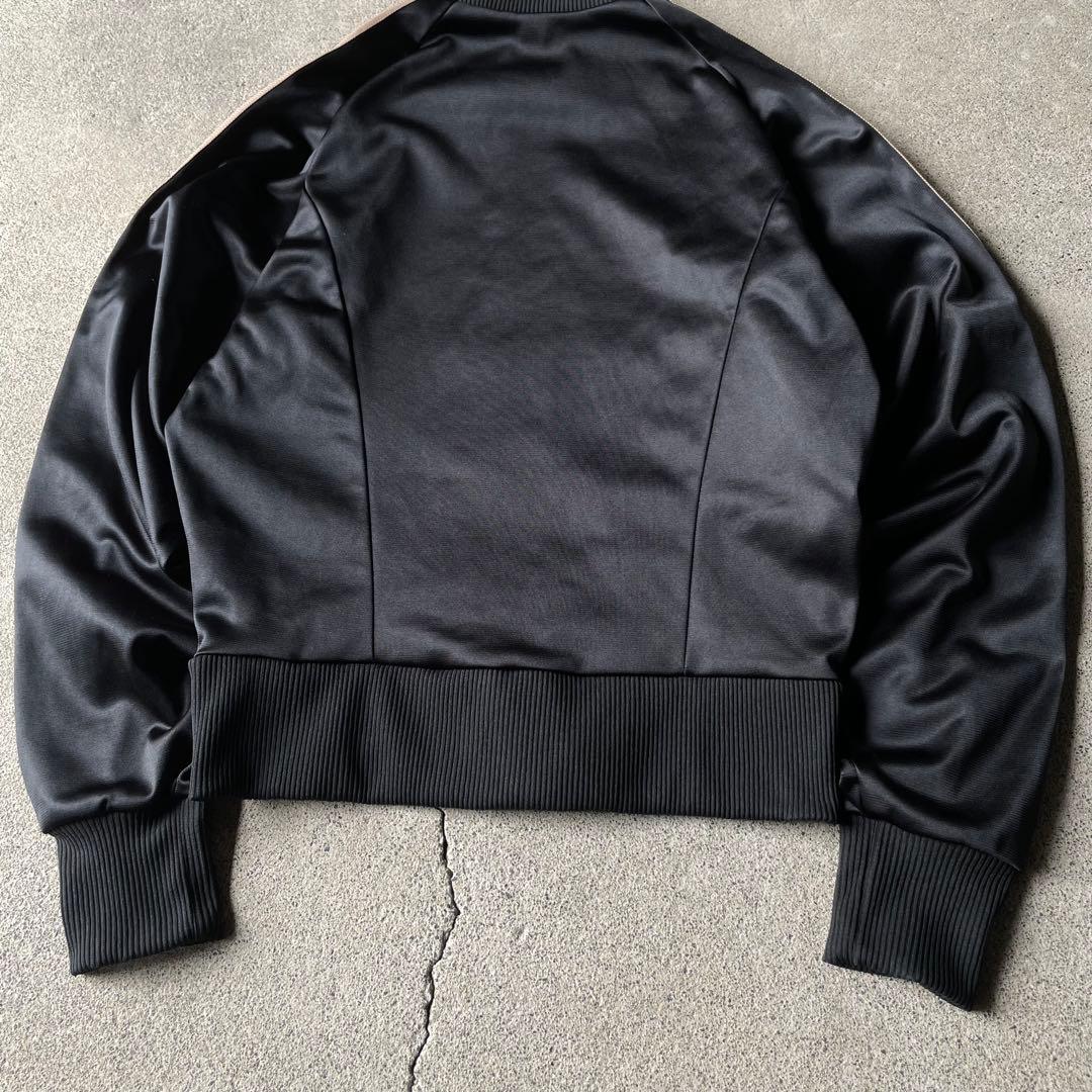 80s 90s adidas トラックジャケット ブラック ベージュ y2k