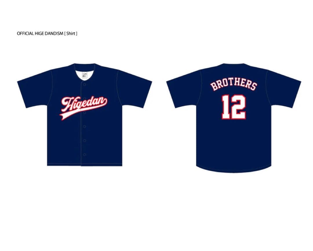 Official髭男dism FC 限定ベースボールシャツ　 Lサイズ