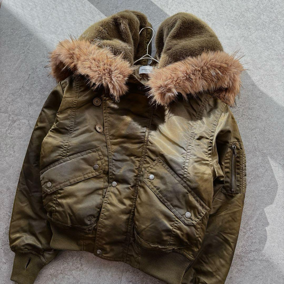 ジャケット・アウター N-2B ANDER HUNK Faded Flight Jacket