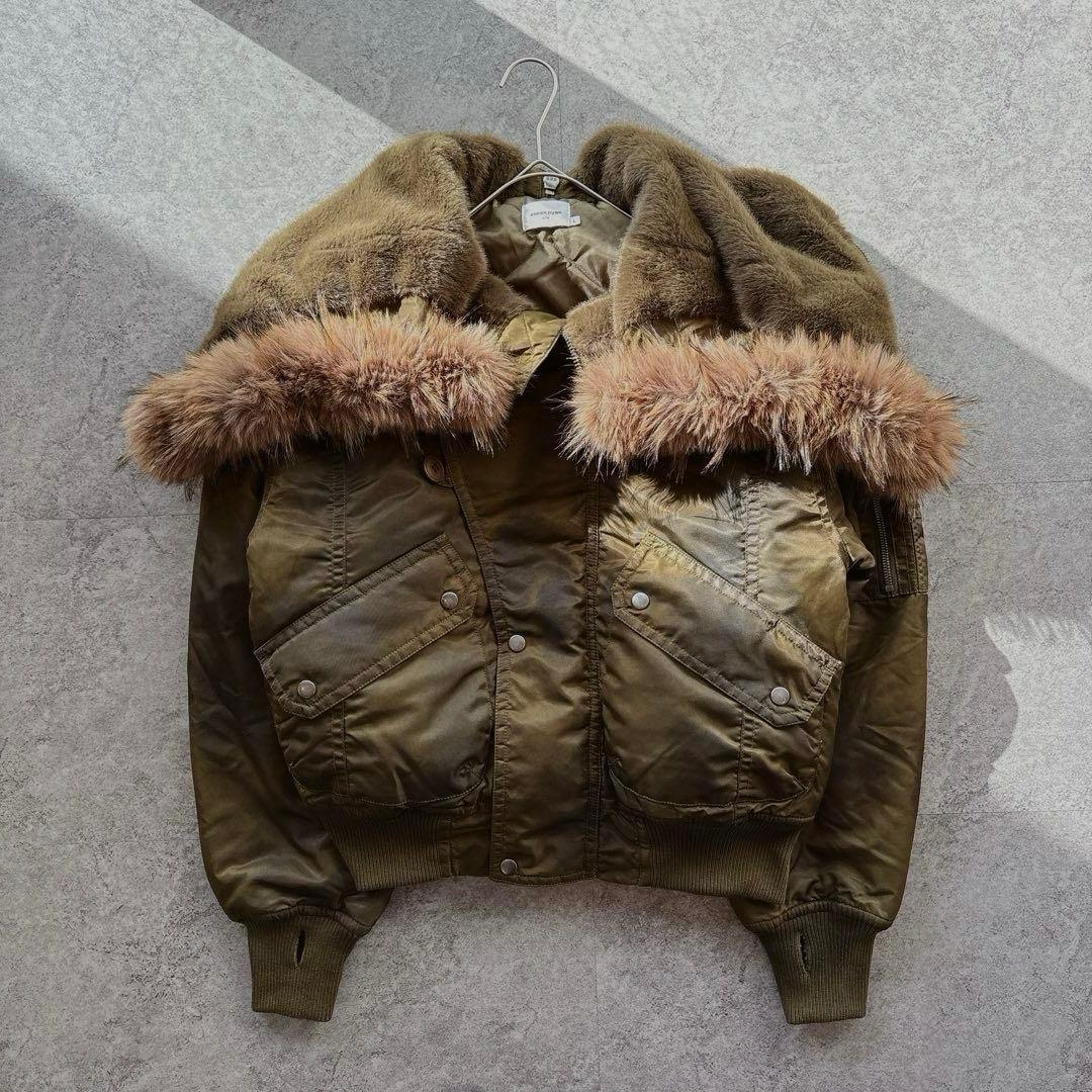 ジャケット・アウター N-2B ANDER HUNK Faded Flight Jacket