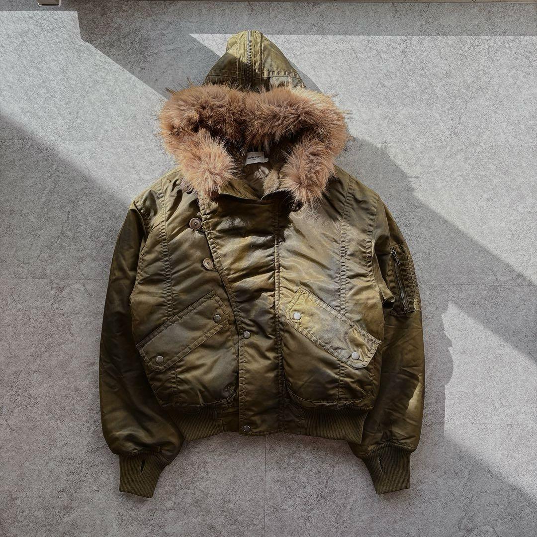 ジャケット・アウター N-2B ANDER HUNK Faded Flight Jacket