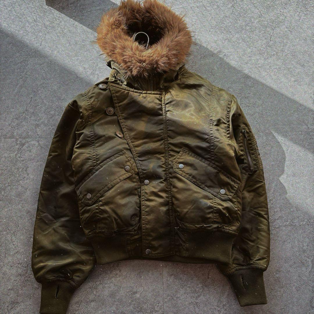 ジャケット・アウター N-2B ANDER HUNK Faded Flight Jacket