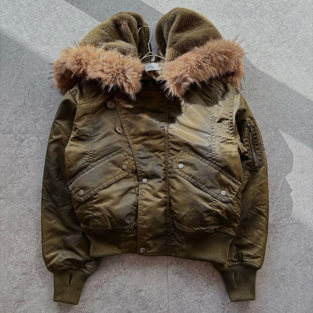 ジャケット・アウター N-2B ANDER HUNK Faded Flight Jacket