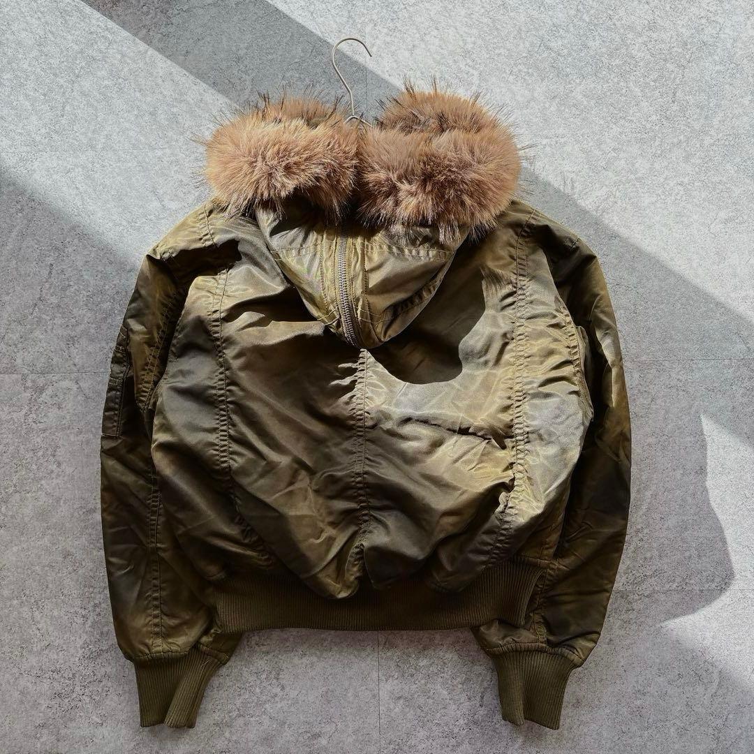 ジャケット・アウター N-2B ANDER HUNK Faded Flight Jacket