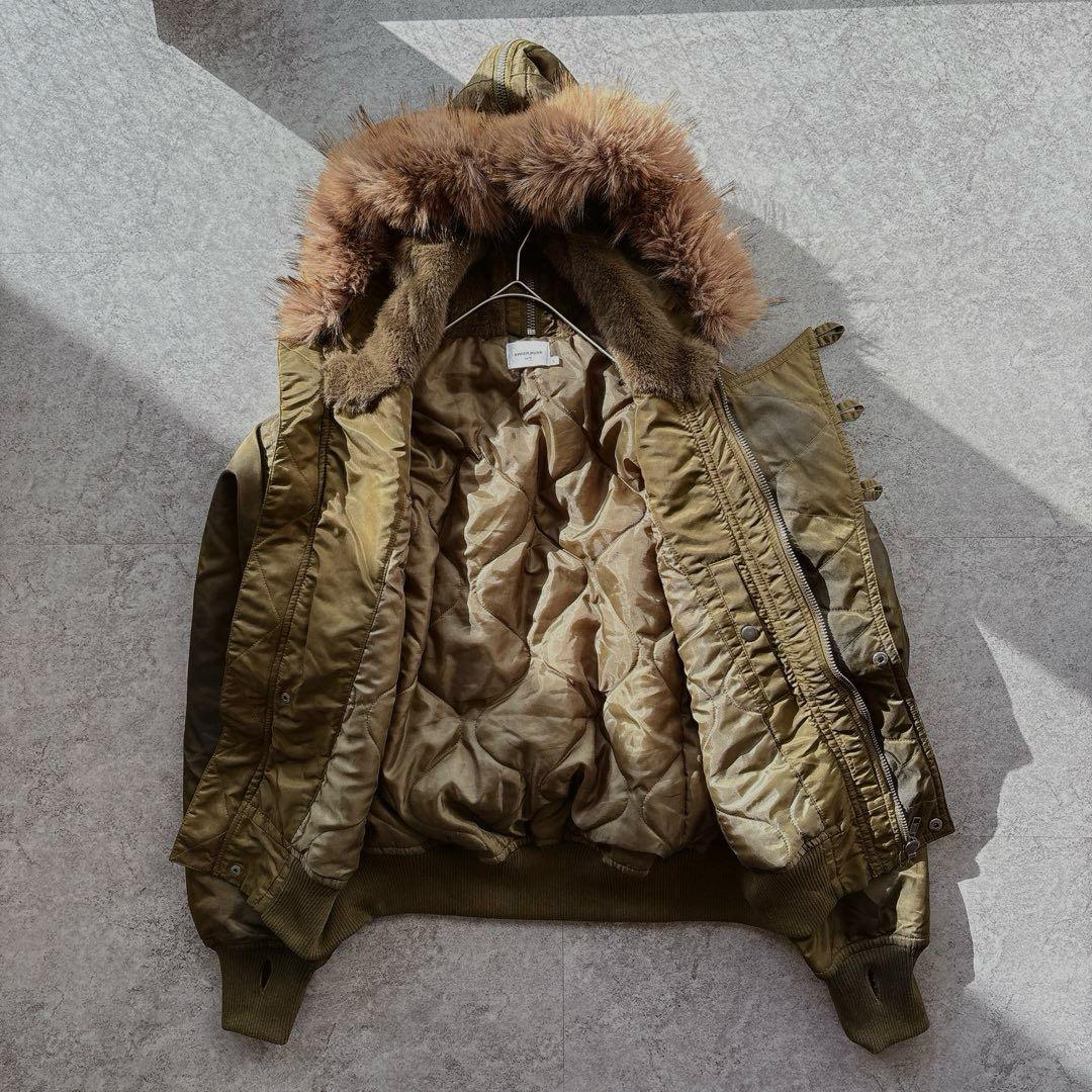 ジャケット・アウター N-2B ANDER HUNK Faded Flight Jacket