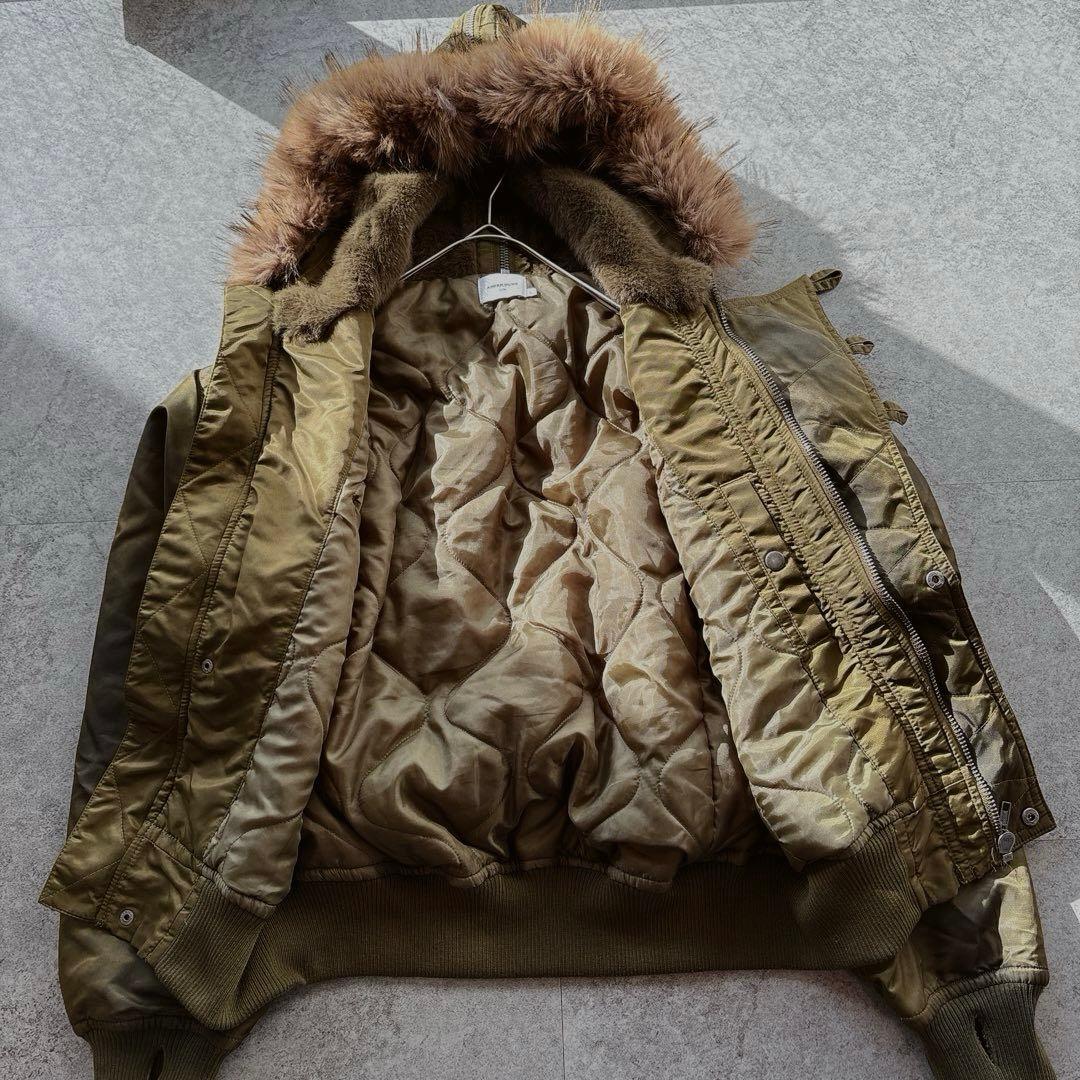 ジャケット・アウター N-2B ANDER HUNK Faded Flight Jacket