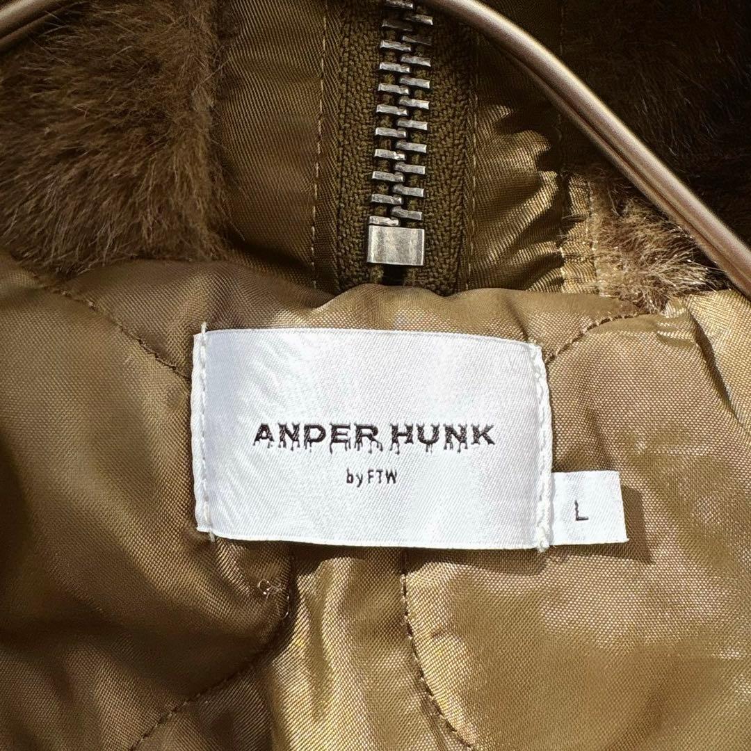 ジャケット・アウター N-2B ANDER HUNK Faded Flight Jacket