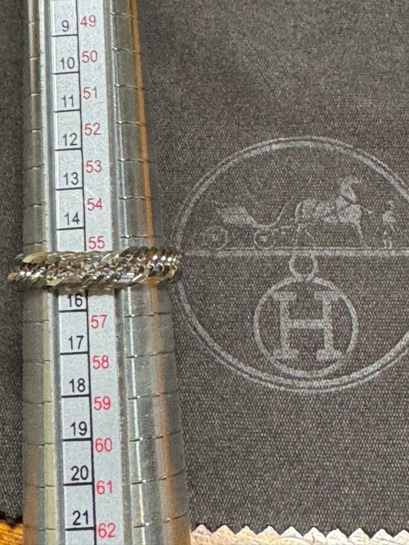 プラチナ850 デザインリング 16号