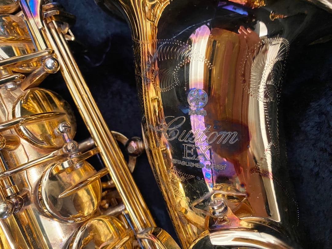 YAMAHA カスタム アルトサックス EXG