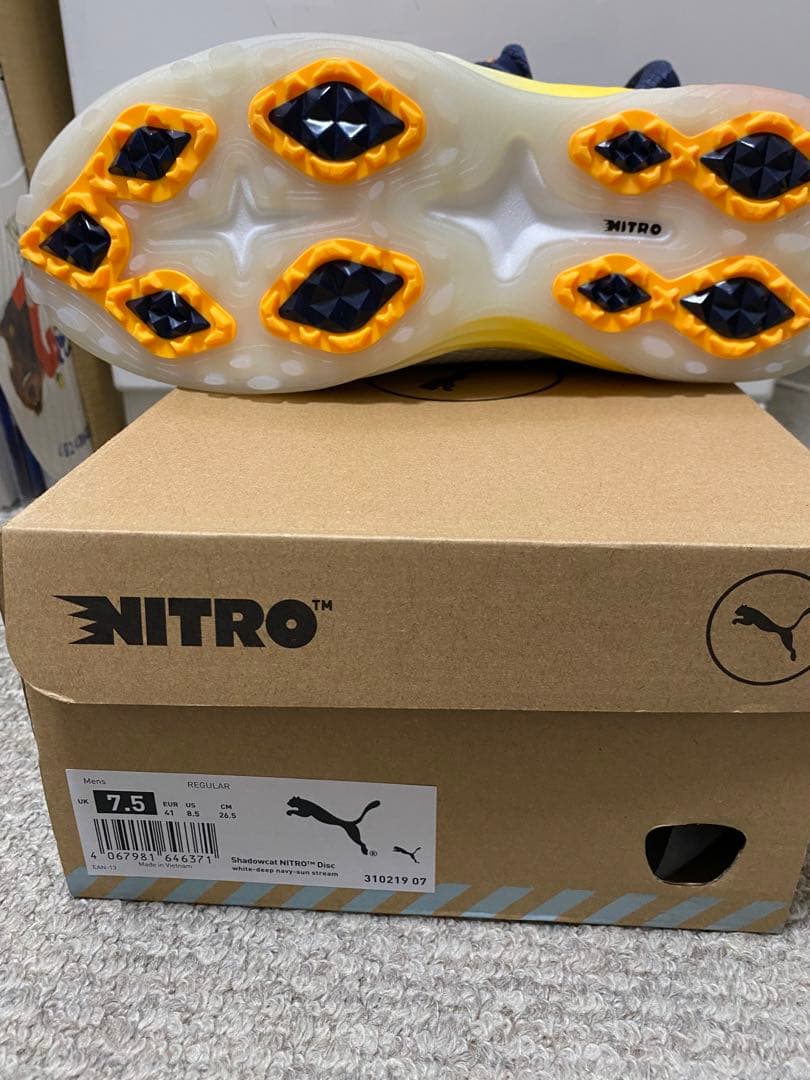 【新品未使用】おかPUMAゴルフ シャドウキャット　NITRO