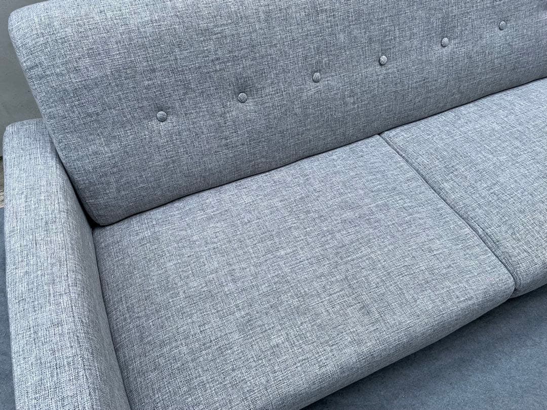 Ain　美品LOWYAロビーチェア ソファー アームソファー ファブリック