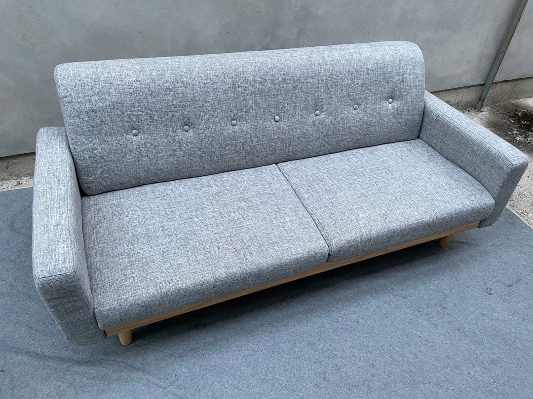 Ain　美品LOWYAロビーチェア ソファー アームソファー ファブリック