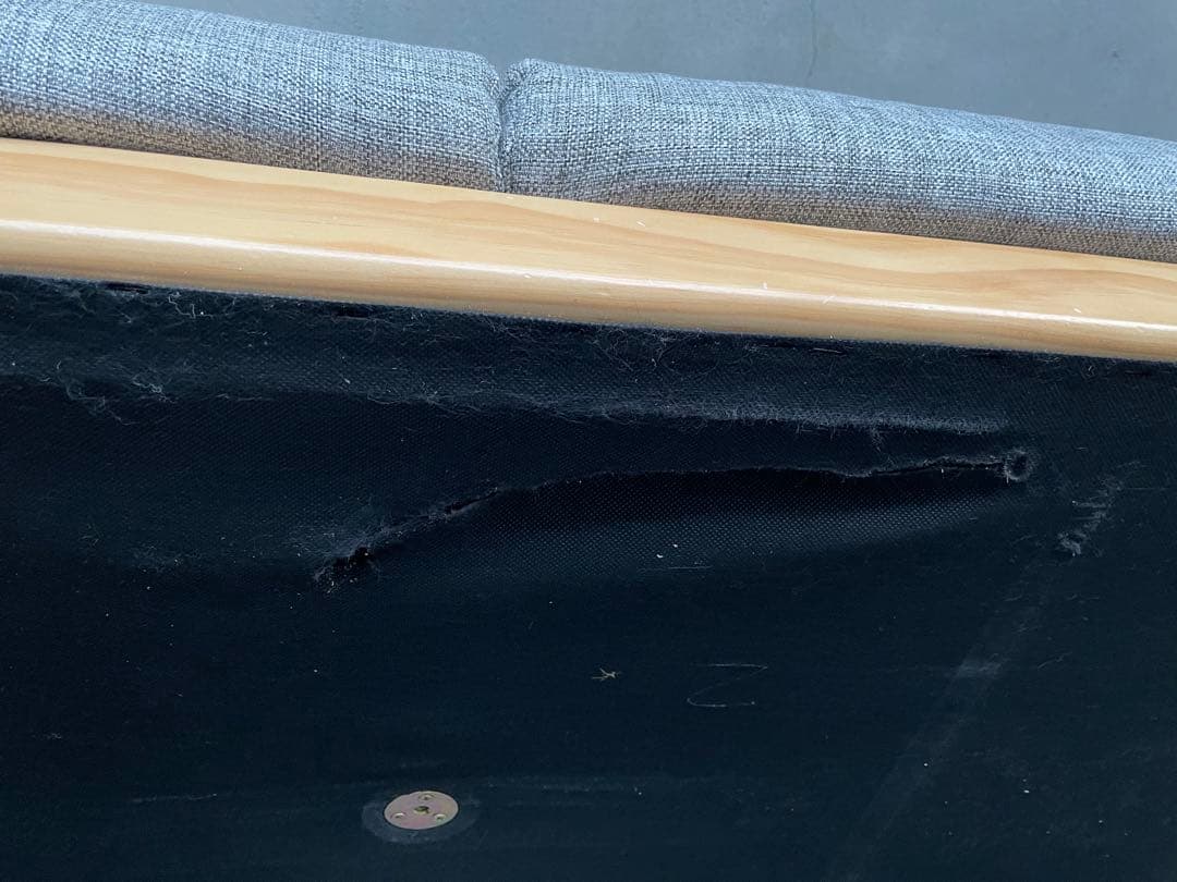 Ain　美品LOWYAロビーチェア ソファー アームソファー ファブリック