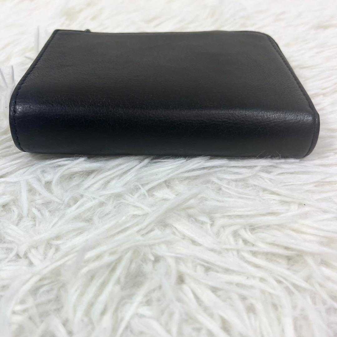 DIESEL ディーゼル 折り財布 L字ジップ ピンバッジモチーフ ファスナー