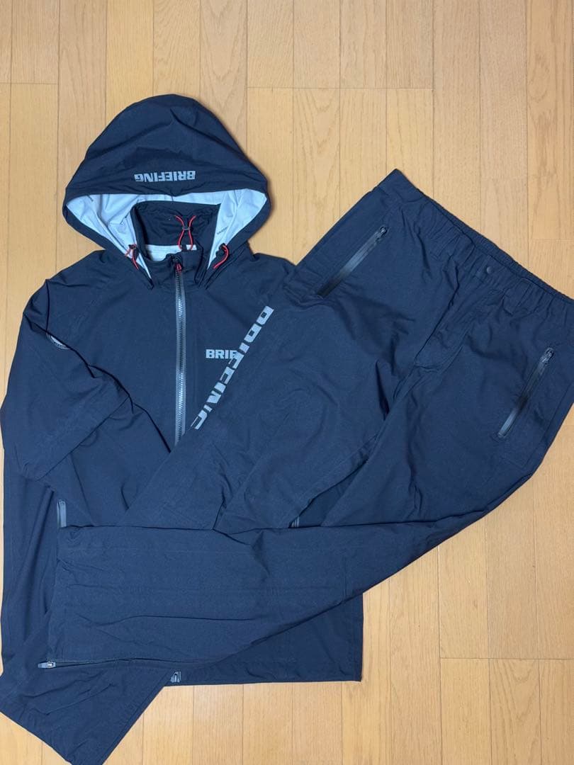 【ジャケットのみ】BRIEFING ブリーフィング ゴルフ　レインウェア