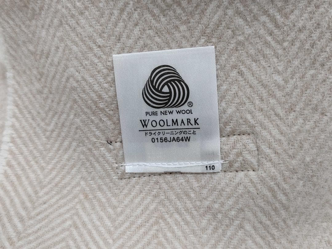 BURBERRY ウールひざ掛け 65×120cm 箱付き 未使用 新品 N60