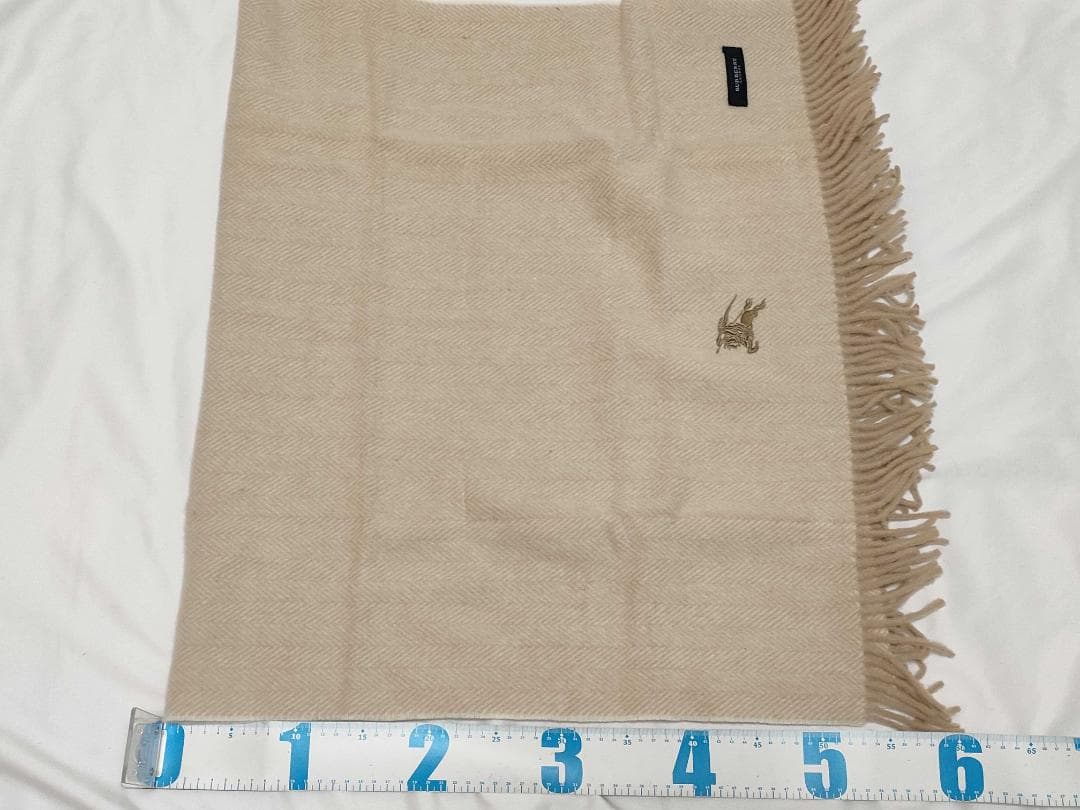 BURBERRY ウールひざ掛け 65×120cm 箱付き 未使用 新品 N60