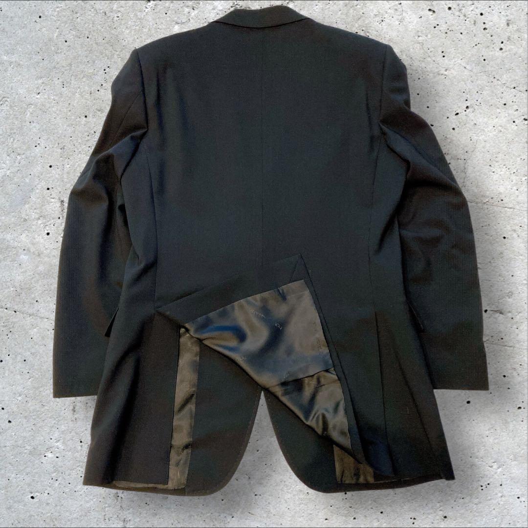 【美品】DOLCE&GABBANA ブラック 2Bスーツ セットアップサイズ46