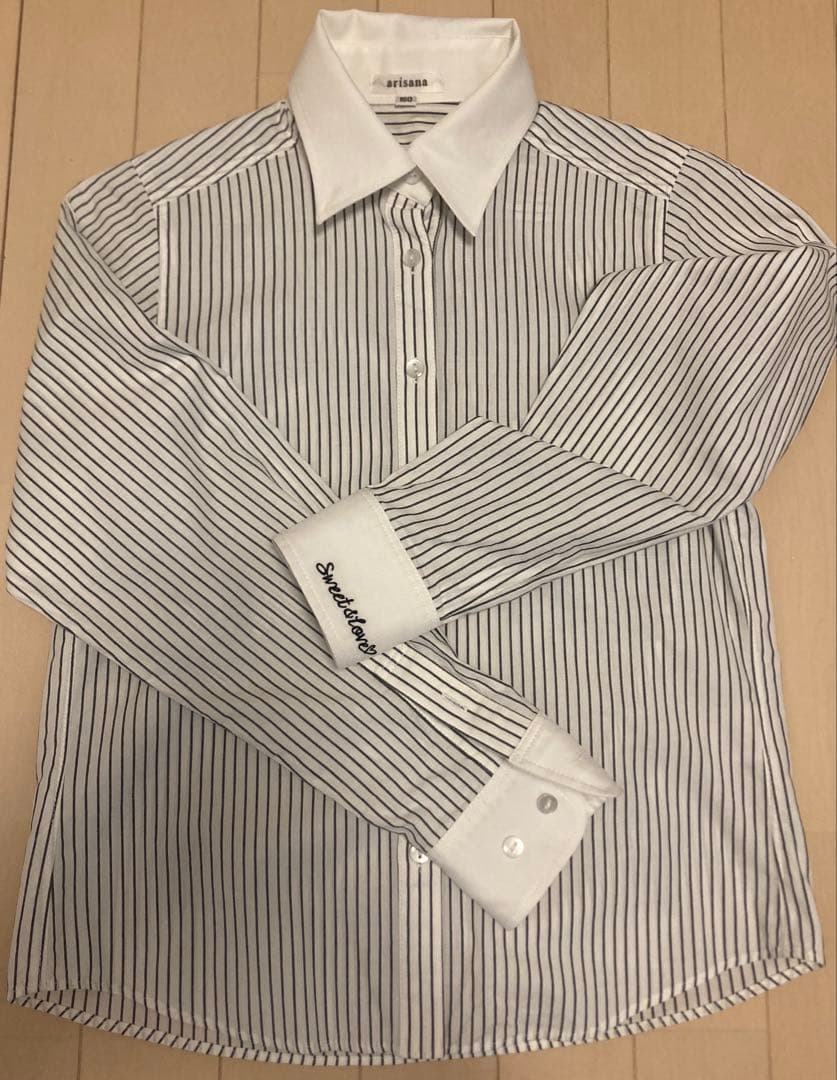 美品[アリサナ] 卒業式 発表会 受験 女の子 スーツ 5点 セット 160cm