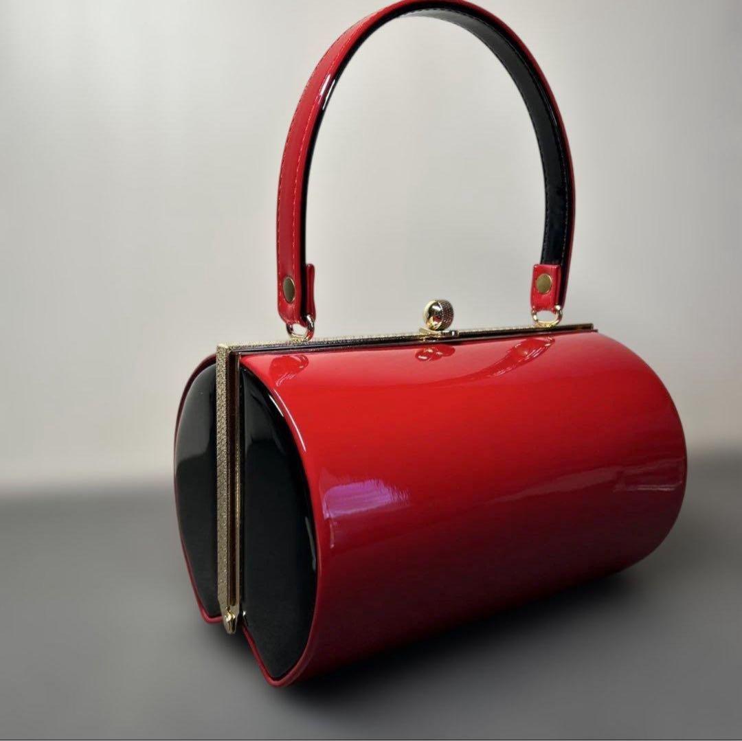 エナメル厚底草履バッグセット/NO.13