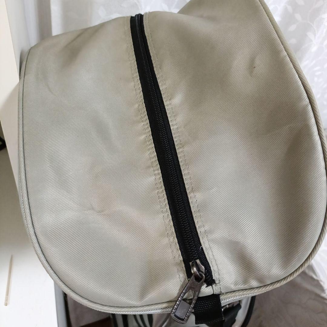 adidas キャディバッグ ブラック/シルバー