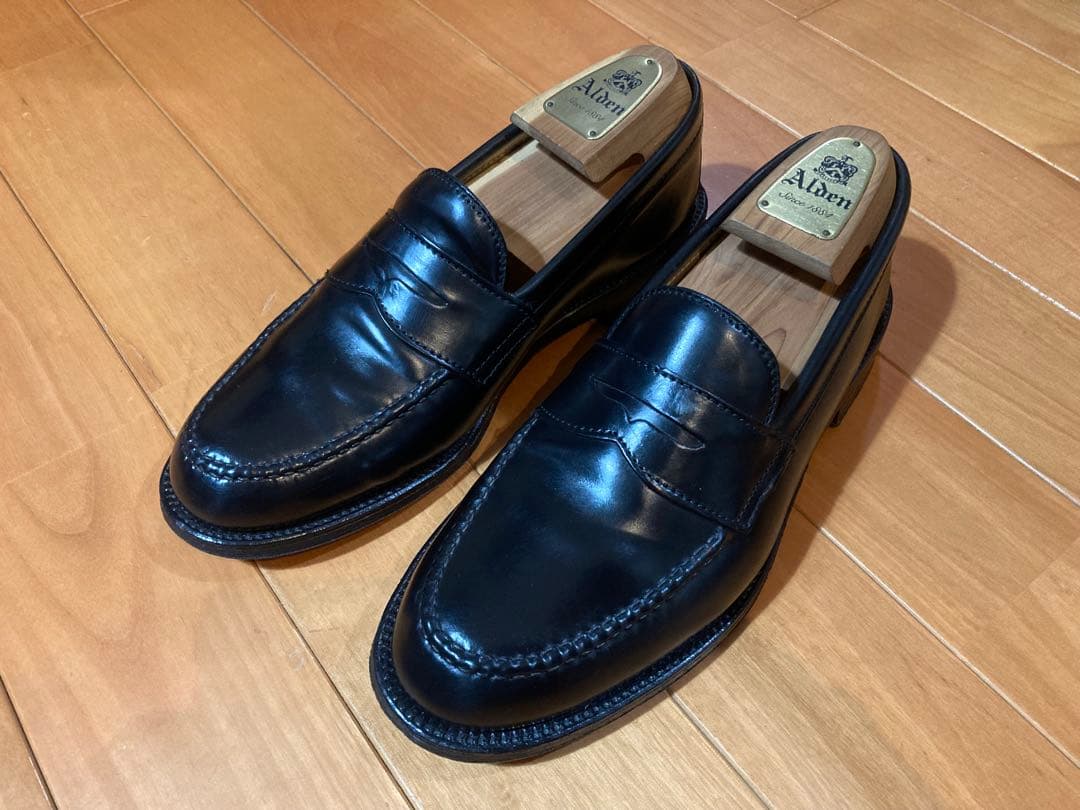 ALDEN オールデン ローファー US7.5 25.5cm コードバン
