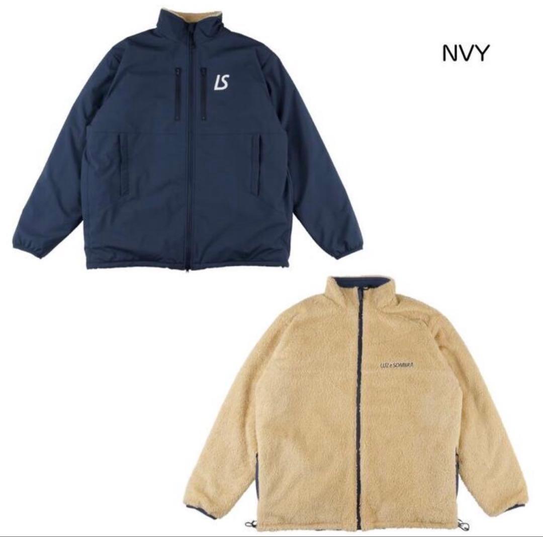 LUZ e SOMBRA リバーシブルジャケット ネイビー/ベージュ