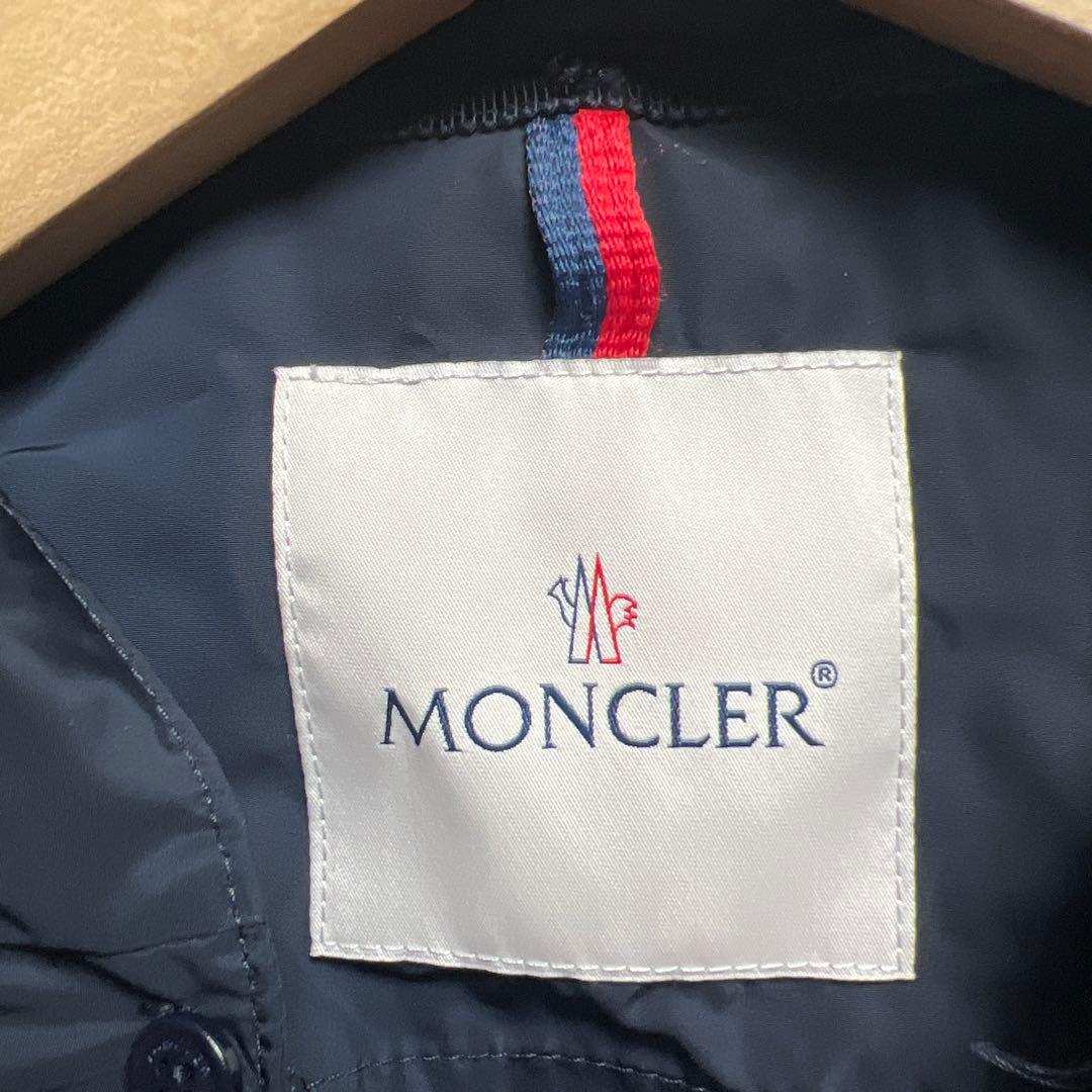 MONCLER モンクレール　ANTHEMIS ナイロンコート　ネイビー　0