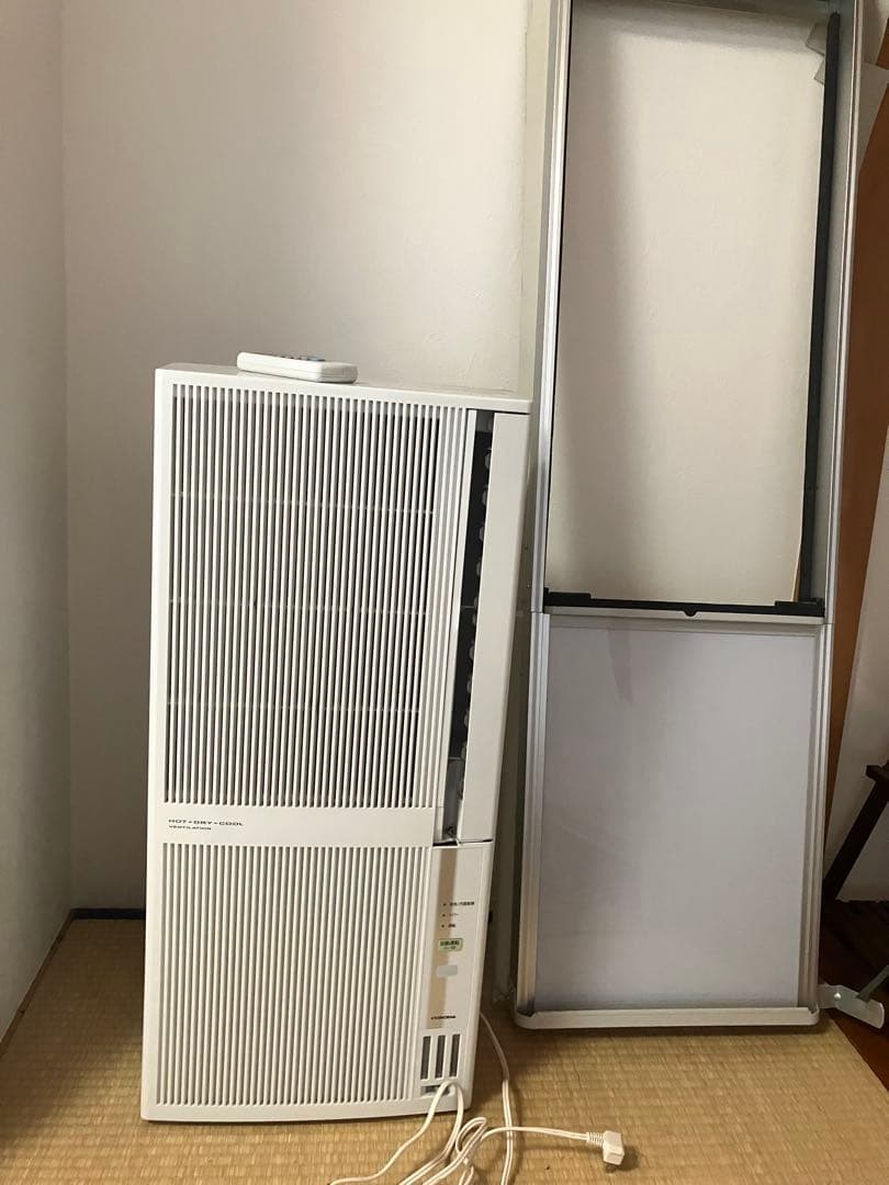 ししし　コロナ 窓用エアコン 2022年製 冷暖房