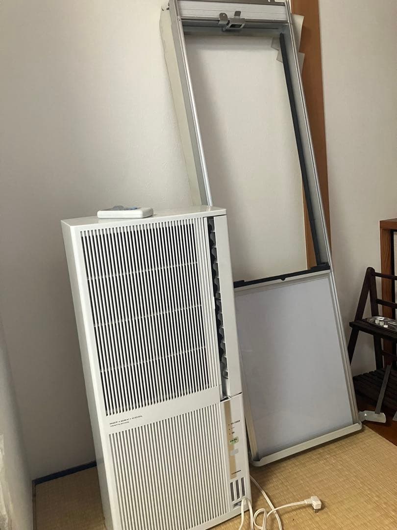 ししし　コロナ 窓用エアコン 2022年製 冷暖房