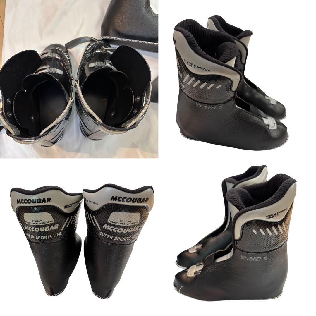 メンズ　ショートスキー　ファンスキーセット　27～27.5cm ブーツ付