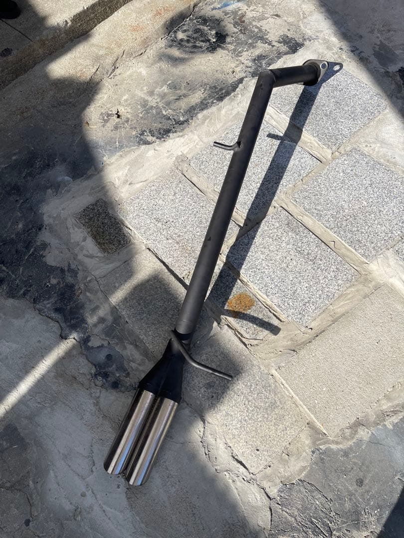 30プリウス　 ステンレス　スチール デュアルエンドマフラー