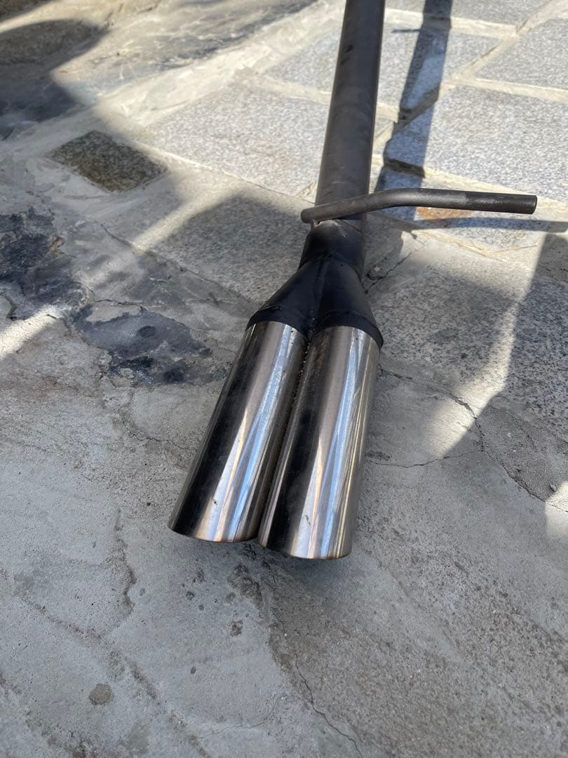 30プリウス　 ステンレス　スチール デュアルエンドマフラー