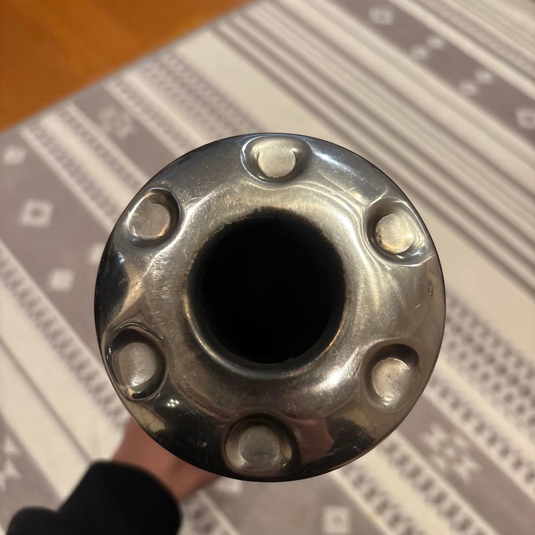 sr400 ペイトンプレイス　メガホンアップマフラー