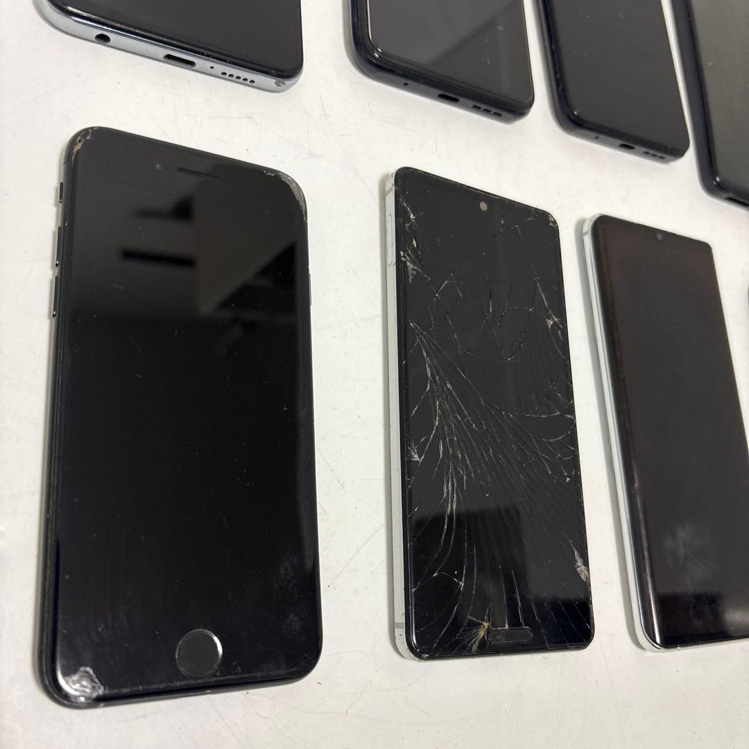 む*！様 【現状品】携帯電話 iPhone スマホ タブレットなど 11点まとめ