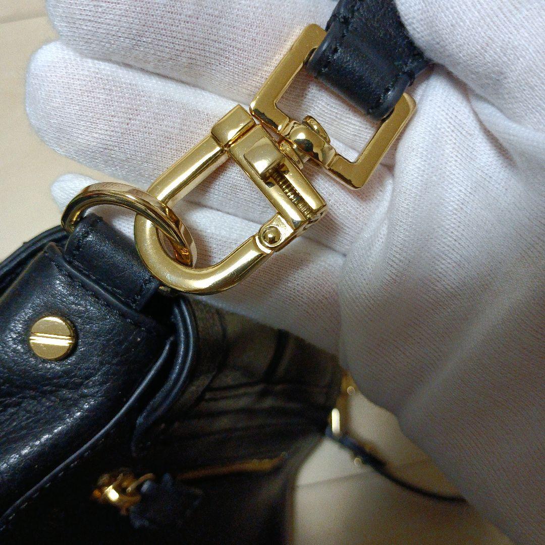 TORY BURCH　トリーバーチ　ショルダーバッグ　黒　ブラック