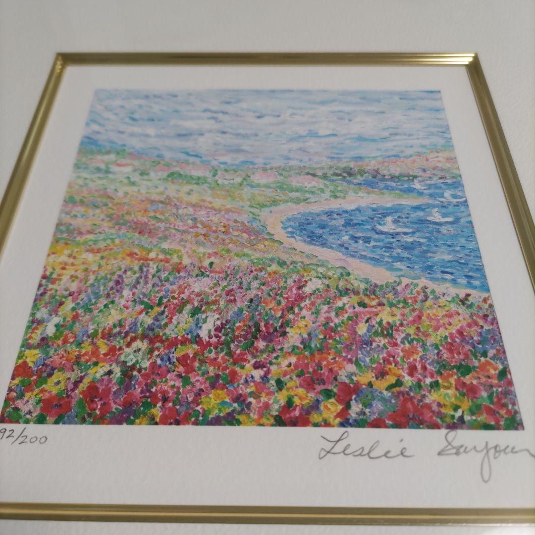 レスリー セイヤー 【新品】☆限定版画☆シルクスクリーン☆サイン・エディション有