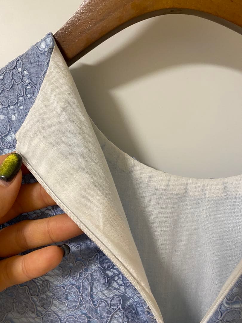 ドレスコ 130 ロングドレス 水色