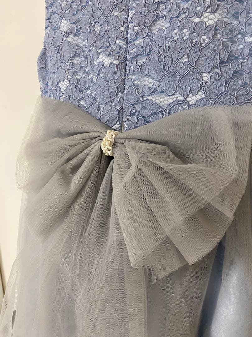 ドレスコ 130 ロングドレス 水色