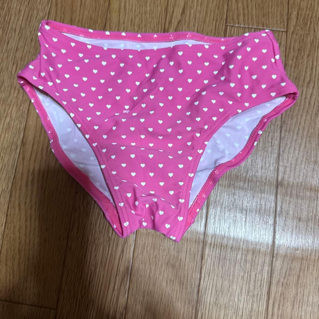 咲*音様 メゾピアノＪｒ．ピンク ハート柄 水着セット サイズ150
