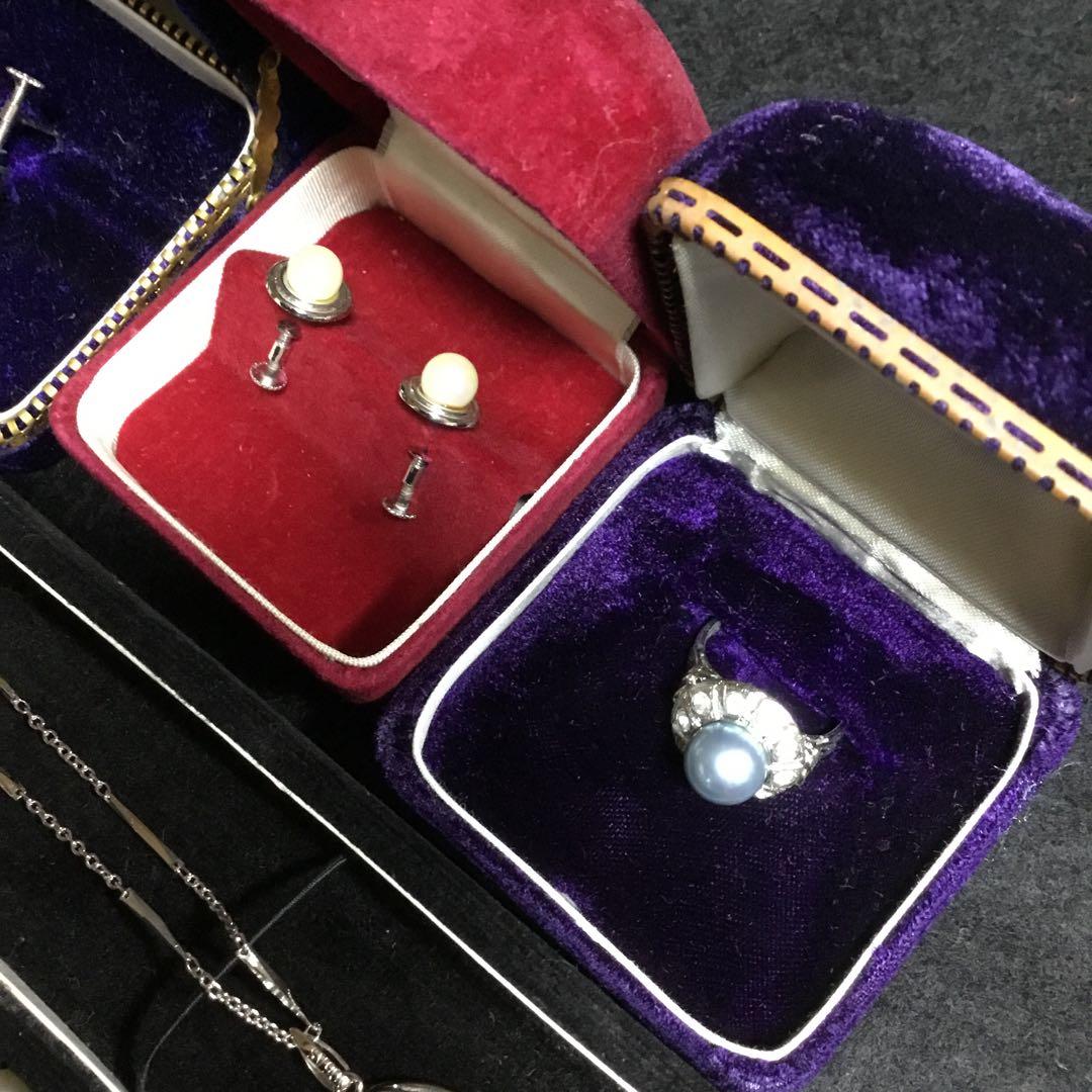 [生前整理]ジュエリーセット（ネックレス・イヤリング・ブローチ）